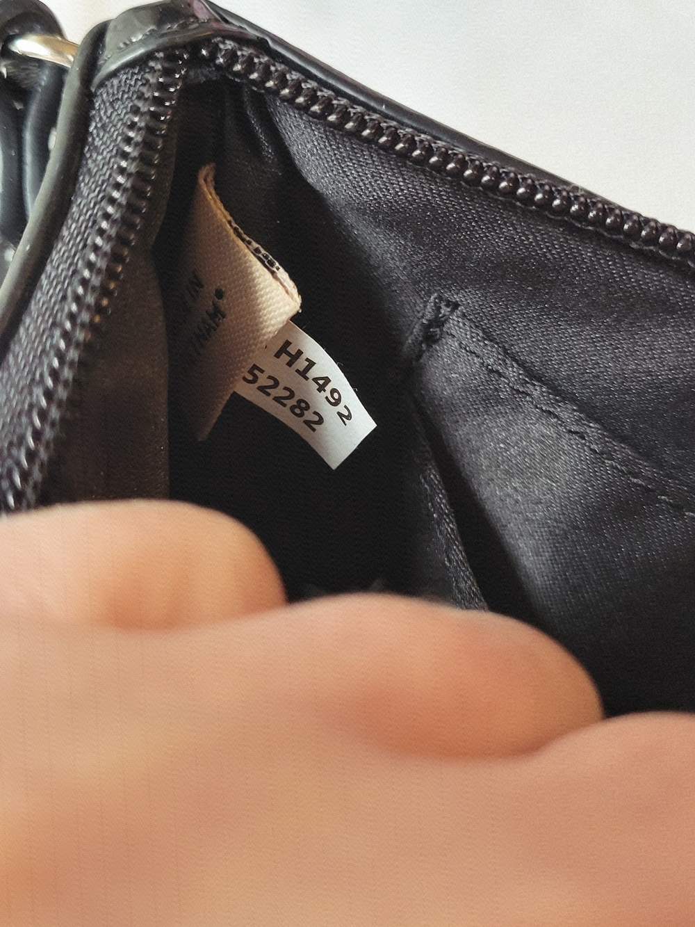 Coach Black Patent Leather Wristlet - Picture 4 of 4
